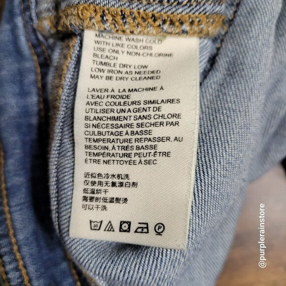 Pilcro Anthropologie Jeans 36 P Slim Boyfriend High Rise Medium Light Wash - Picture 4 of 12